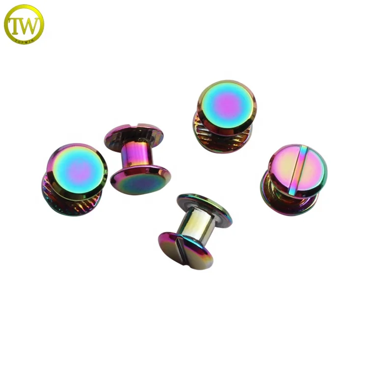 Wholesale metal rivets crafts buckles rivets of metal handbag sewing belt shoes watchband