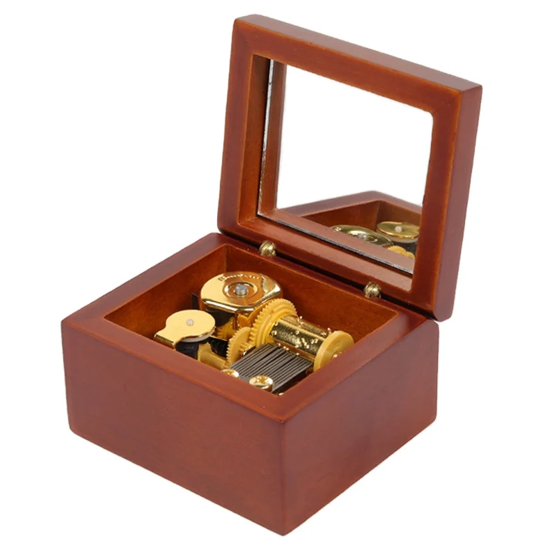 New Creative Wholesale Customizable Small Vintage Music Box