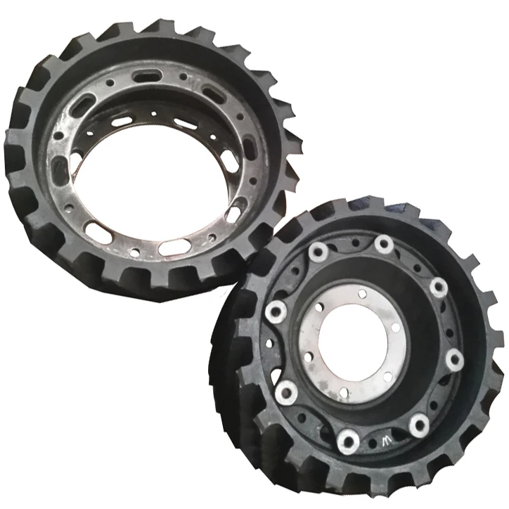 OEM Wood Debarking Feed Wheel Head Teeth Tooling Wear-Resistance Steel Cast China Producer
