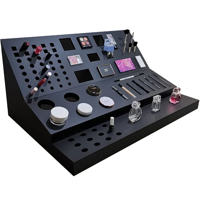 High Quality Countertop Acrylic Display Cosmetic Stand Cosmetic Makeup Display Holder