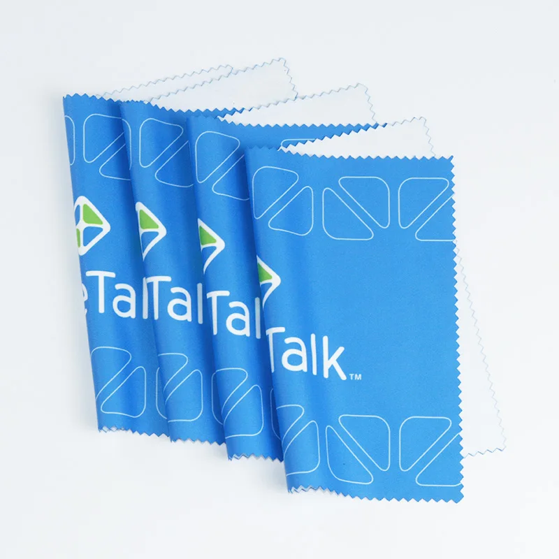 85%polyester+15%Polyamide glasses clean cloth digital Print accessories cleaning cloth thermal transfer accessories cleaning clo