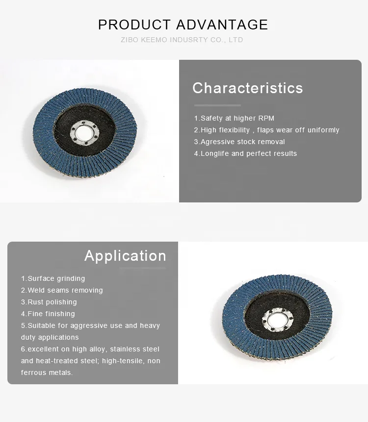 125mm  zirconia  grinding  flap  disc  manufacturers  stainless  steel  flap  wheel  discs for metal