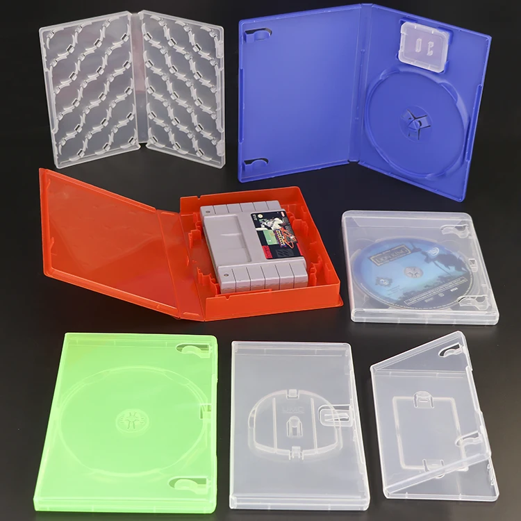 WEISHENG Plastic Clear Other Game Accessories Clear Green Game Case 360 XBOX Protective For Xbox One Game Case Nintendo Wii PS5
