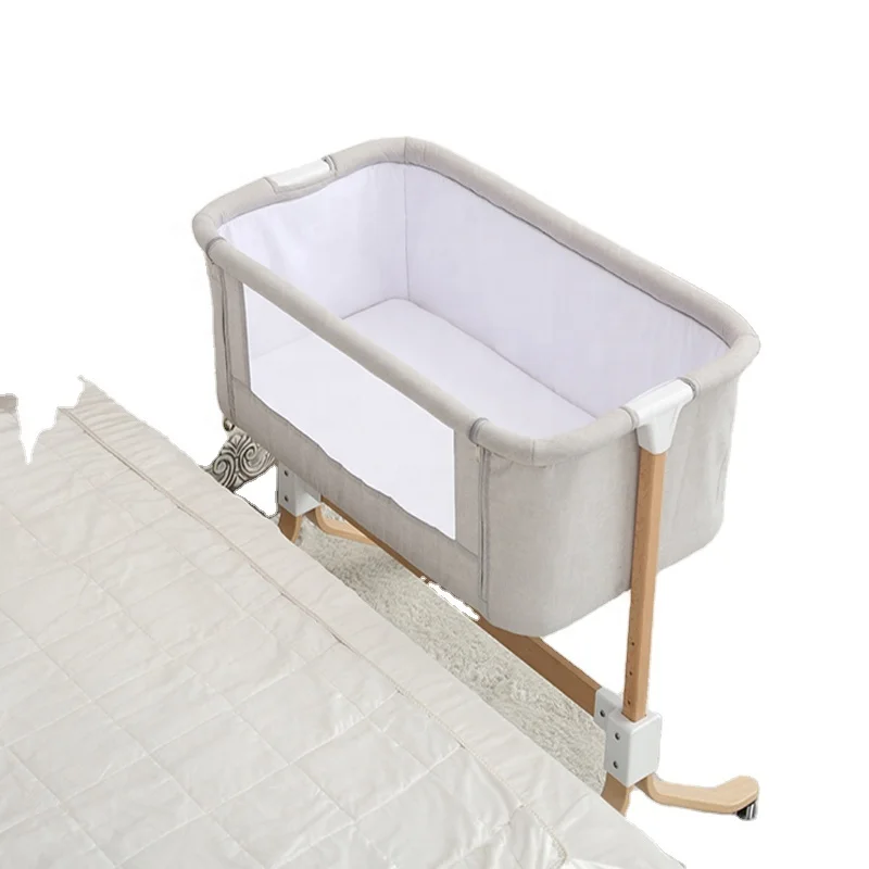CE certificate 2020 hot sale Baby Bassinet Baby  bed  Luxury Baby Crib  coo-sleeper  Bedside crib