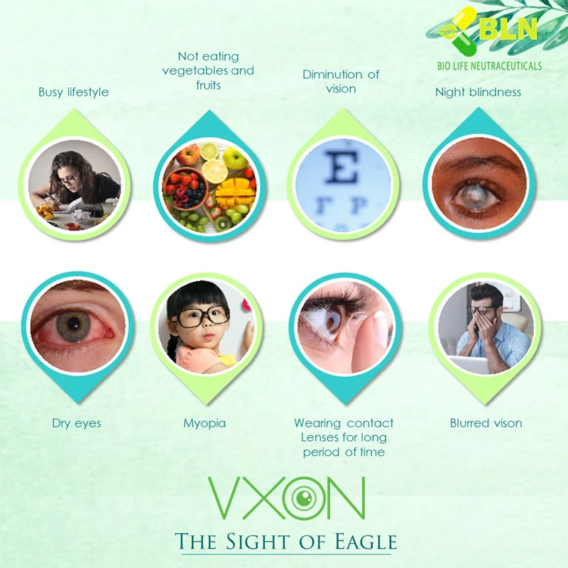High Quality Eyes Supplements Vxon Advanced Sino Western Formulation World First US Patent Xanmax With Wolfberry