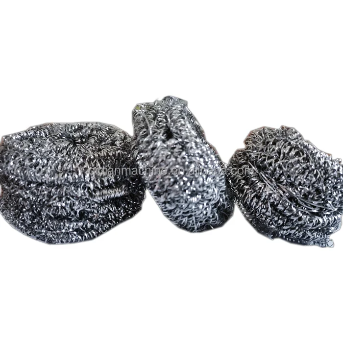 Stainless Steel wool Scrubber Dish Wash Ball Pot Cleaning Ball Kitchen Scourer Cleaning Tools