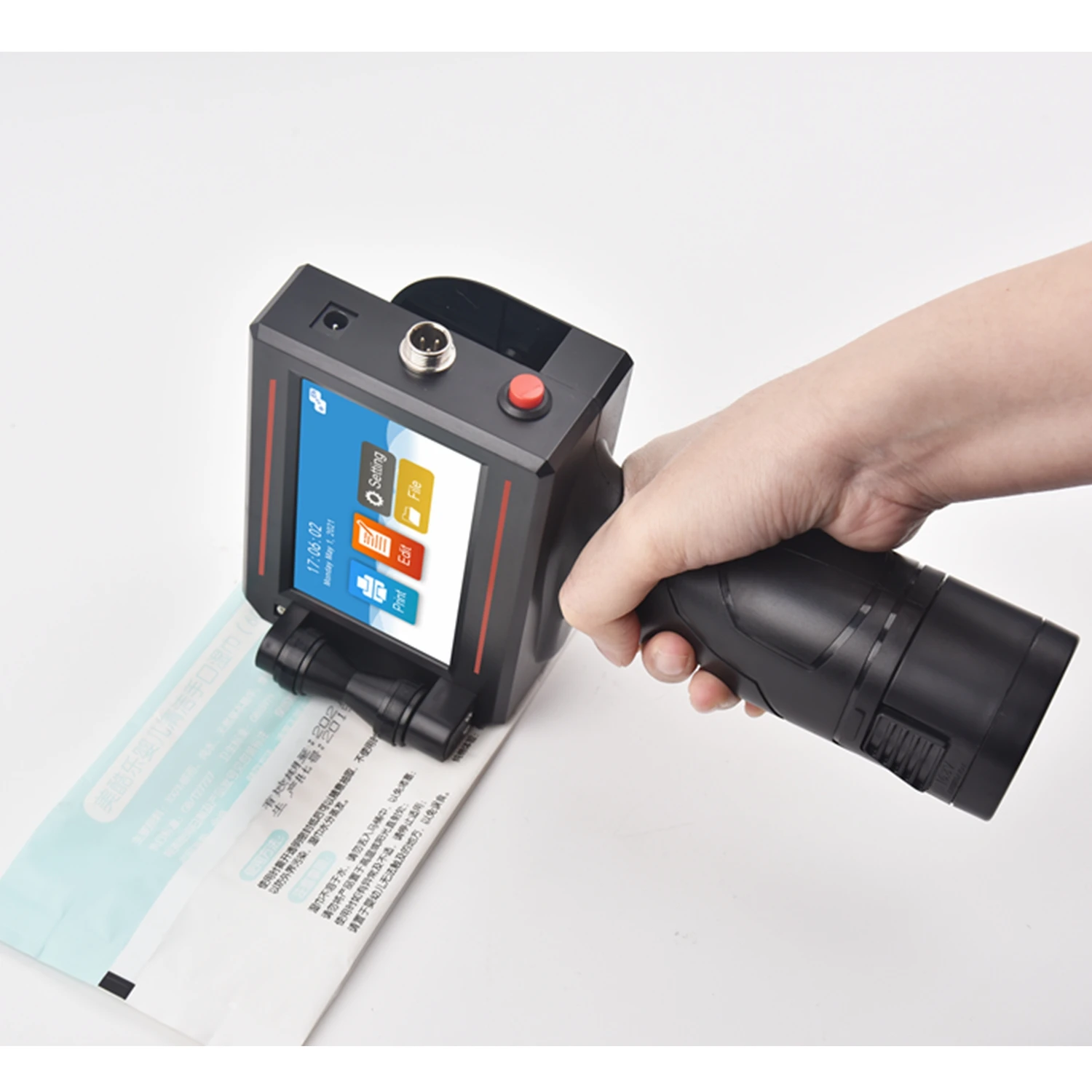 Beijing Marcespe thermal inkjet printer  impresora de transferencia Overprinter utilizado para imprimir  la  fecha