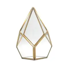 Geometric Glass Terrarium Wholesale Decorations for Home Tabletop Vase Europe
