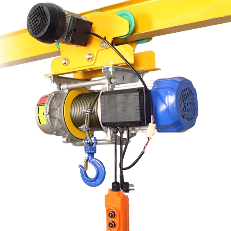 
High Quality cheap price electric wire rope Aluminum shell hoist 