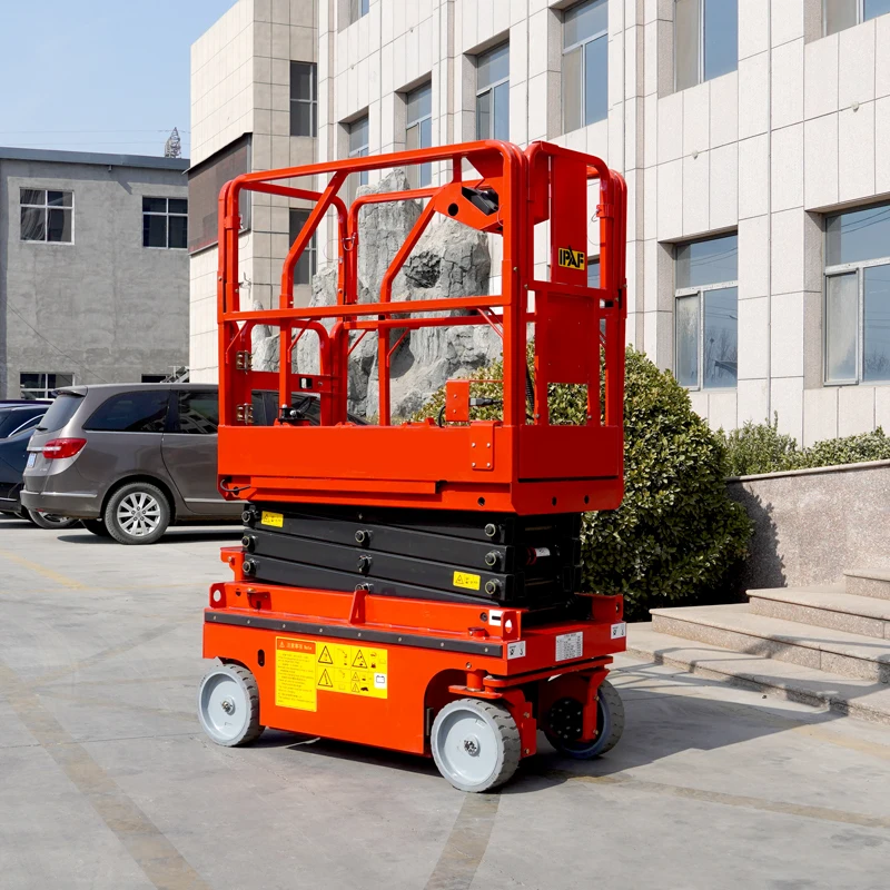 Best Quality Self-Propelled Electric Scissor Lift 4-18m Aerial Platform Mobile Lifter Scaffolding Hydraulic Scissor Lift