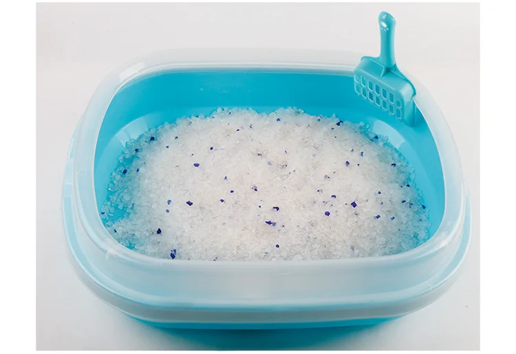 Manufacturer wholesale ultra absorbent dust free crystal silicone silica gel cat litter