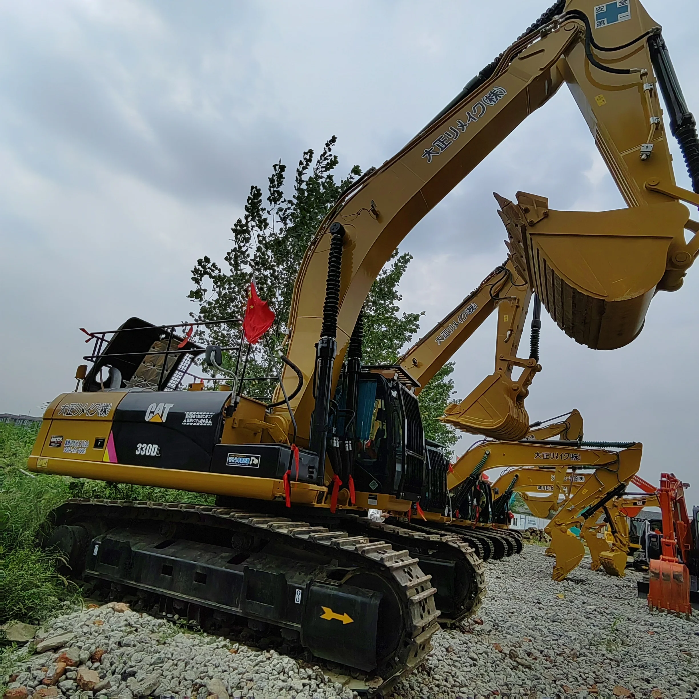 Good Condition Caterpillar 330 Excavator 30 ton CAT 330 dl excavator