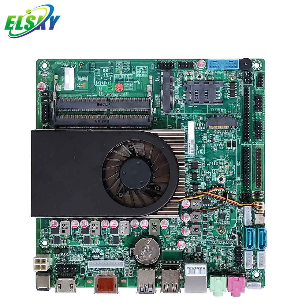 Hot sale 10th  I3 10110U  I5 10210U  I7 10510U motherboard  2*DDR4 ram 2133/2400 Max.64GB RAM VGA HD-MI LVDS EDP DP UHD Graphics