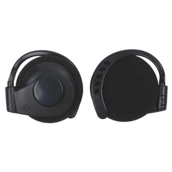 Hot-selling disposable 3.5mm wired earhook earphone wired on-ear headset for aviation/tour guide/hospital use