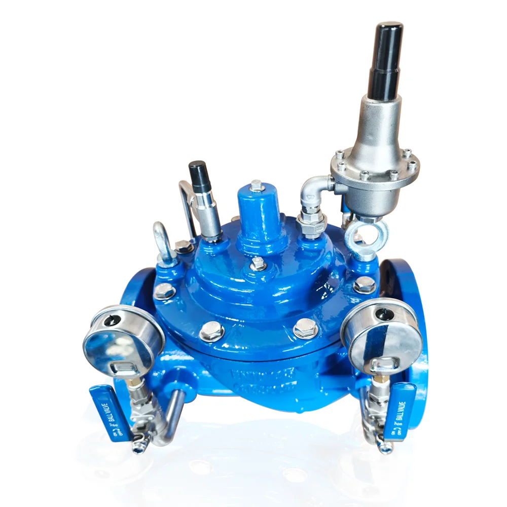 Hydraulic control valve 200X flow pipeline float national standard control valve pressure reducing valve