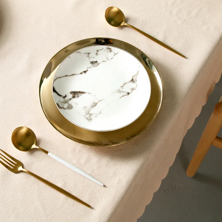 Solid color table cloth PVC waterproof table cloth oil-proof tablecloth