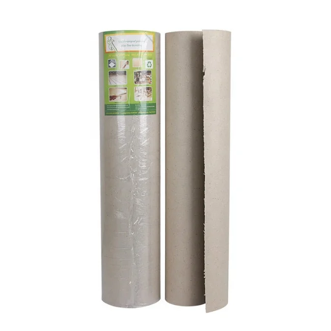 Multifunctional floor protection paper, construction and decoration floor surface protection material