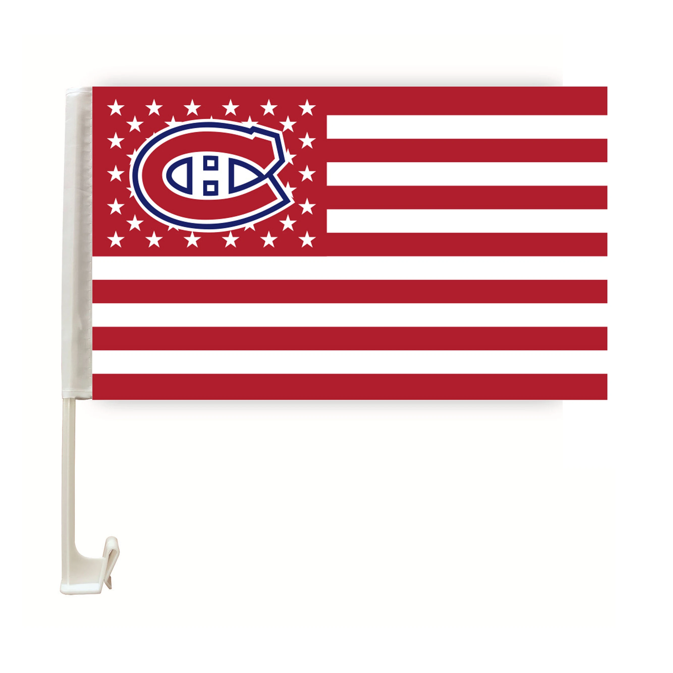 Оптовая продажа быстрая доставка низкая цена 3x5 футов Калгари пламя крепление на окно печать спортивный флаг NHL с двумя боковыми флажками
