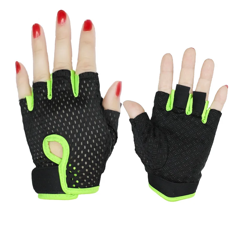 Custom Logo Half Finger Weight Lifting Gym Gloves Men Women Gel Pads Workout Training Fitness Gloves for Gym ,Rowing,Training