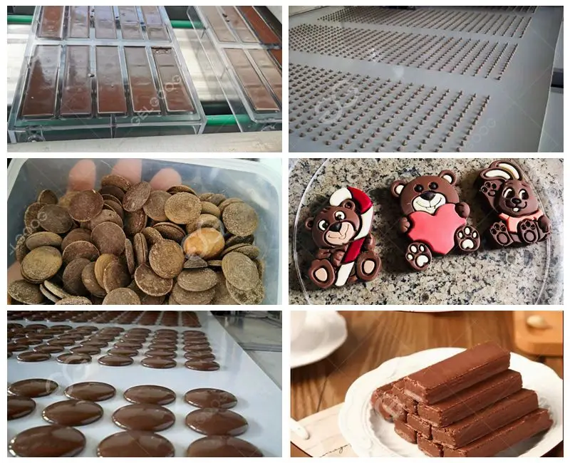 Selmi Compound Chocolate Candy Molds Making Paste Machine Producing Cocoa in