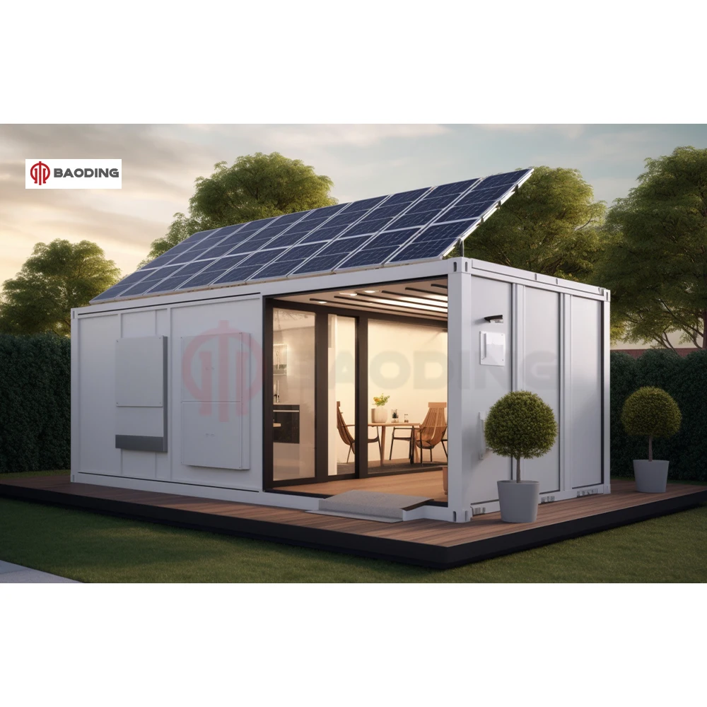 Solar panels China Factory Price Storage Collapsible Self Contained Mobile Tiny Trailer Homes Cheap Shipping Cost For Sale