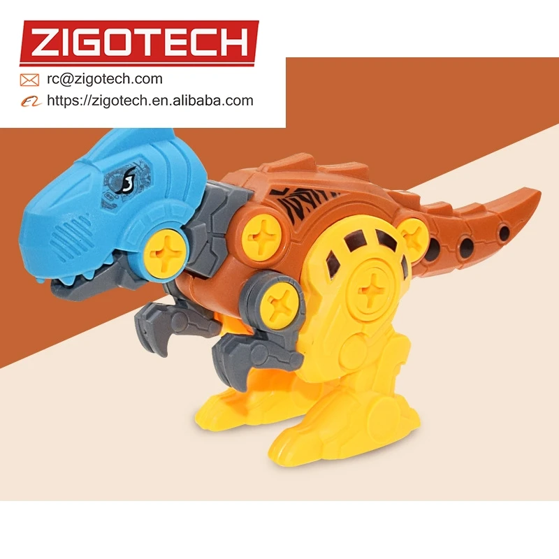 4 Type nut disassembly dinosaur egg with screwdriver DIY educational toys for children boys toys for children