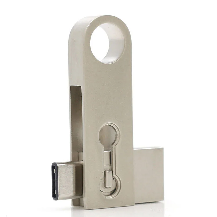 Флэш-накопитель 2 в 1 OTG usb3.0 8 ГБ 16 ГБ 32 ГБ 64 Гб 128 ГБ