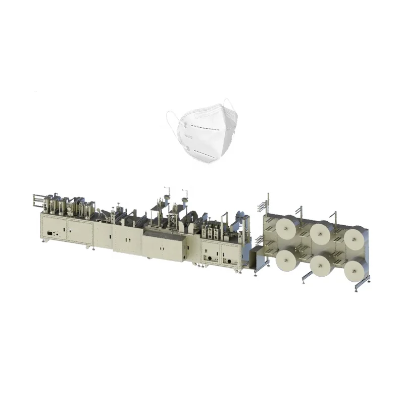 China N95 Automatic Face Mask Making Machine Production