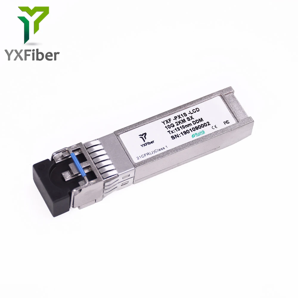 10 г SFP + дуплекс 2 км 1310nm LC разъем