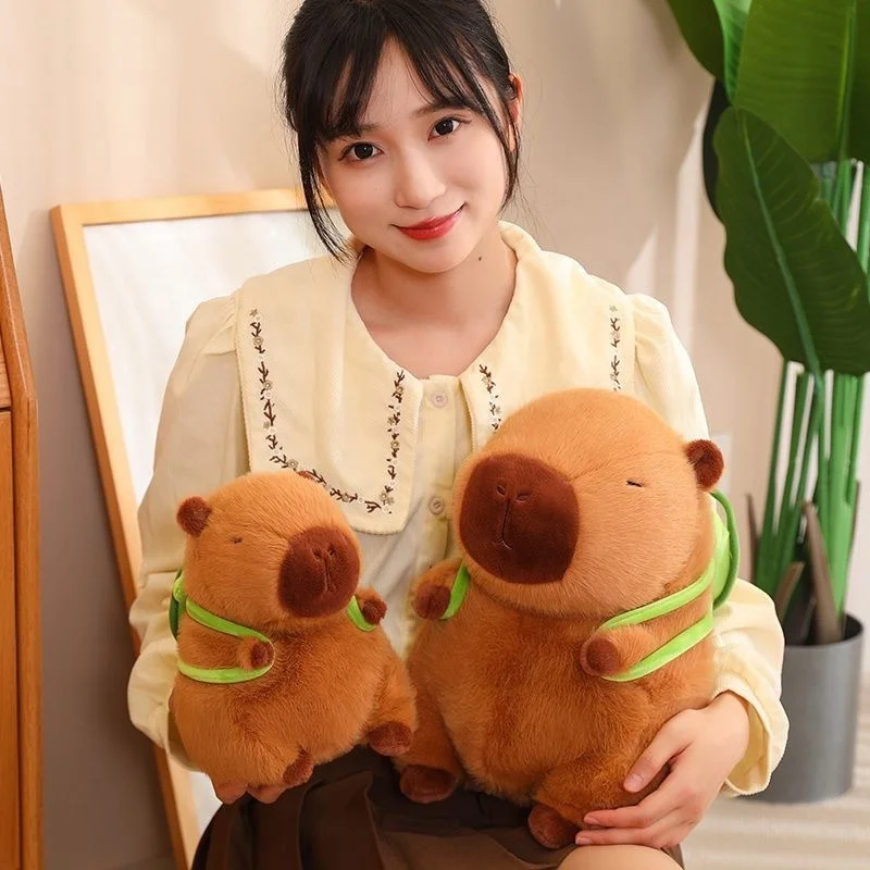 Hot Sale Lifelike Pig Plush Toys Cute Turtle Backpack Stuffed Animal Soft Plush Capybara Toys