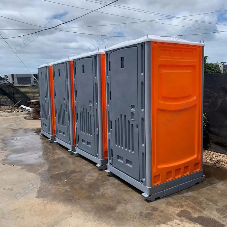 low price cheap non flush plastic outdoor public portable toilet