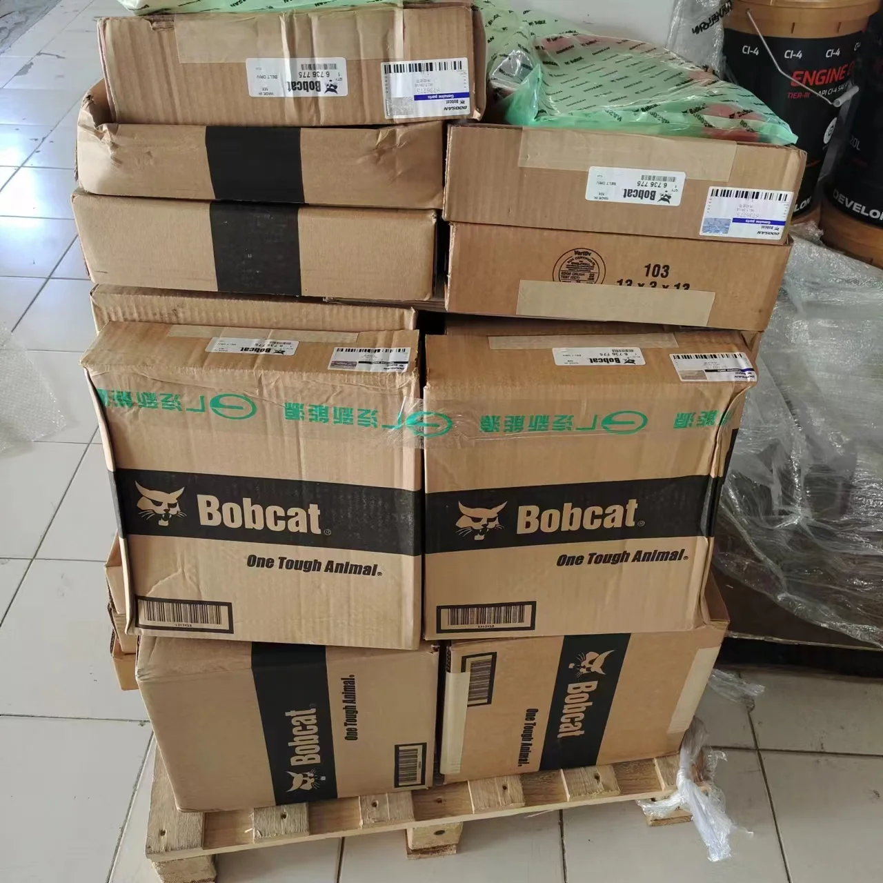 Запчасти для двигателя Bo Bcat кабель положительный 7449857 оригинальный жгут проводов экскаватора комплект ремонта Doosan Develon Hyundai