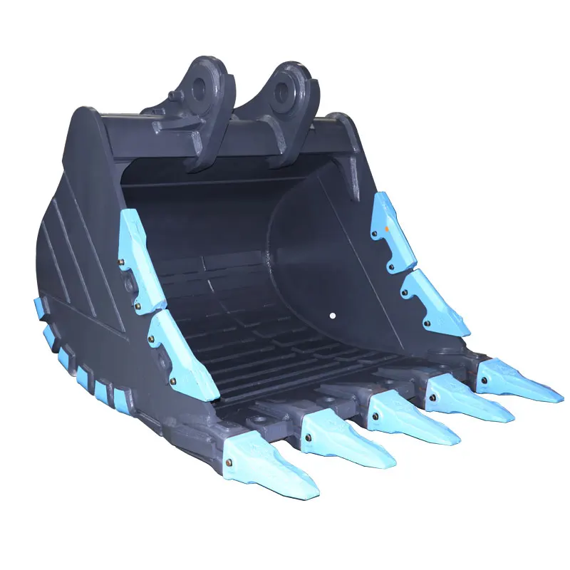 customized size construction equipment heavy duty excavator rock bucket