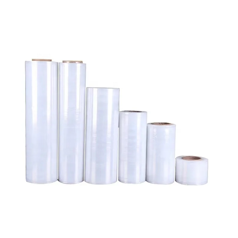 various specifications pe disposable plastic wrap transparent lldpe stretch film  2 pack