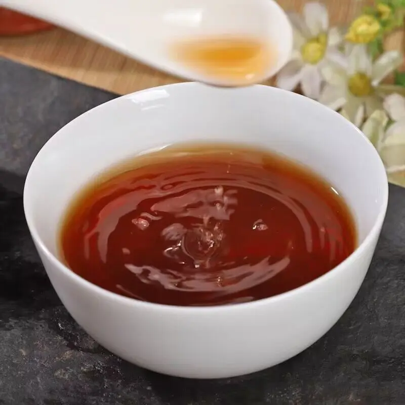 Chinese Yunnan 250g Ripe Puerh Tea Brick Premium Aged Puer 1985 Pu-erh Compressed Puer Tea