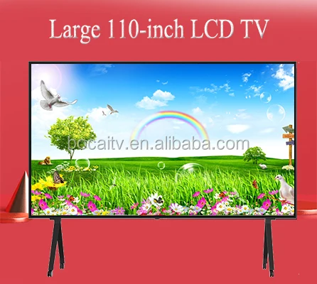Factory custom processing100/110inch Smart TV 4k UHD Led TV Televisions with Wifi Smart with