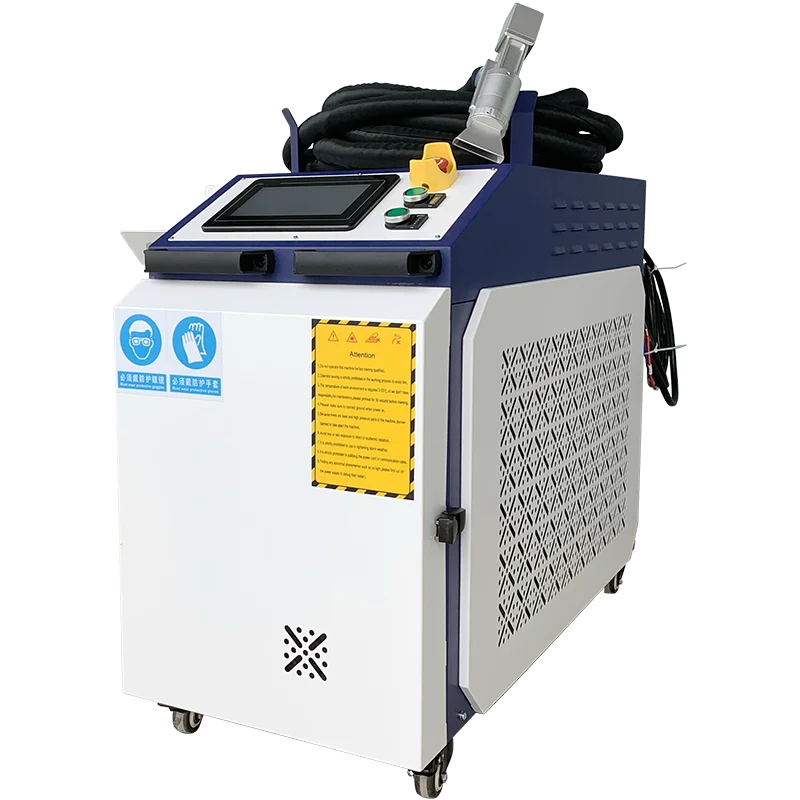 Portable Laser Cleaning 3000w laser cleaning metal sup 22c laser  machine for remove ruster