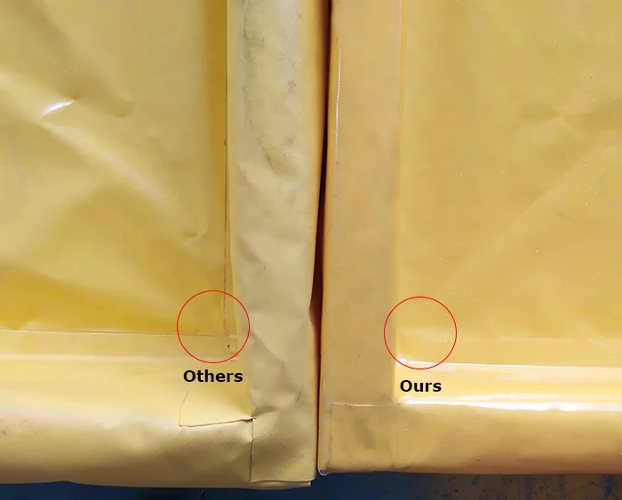 China Factory Direct Sell Professional Oil Spill Containment Berms For Oil Collection