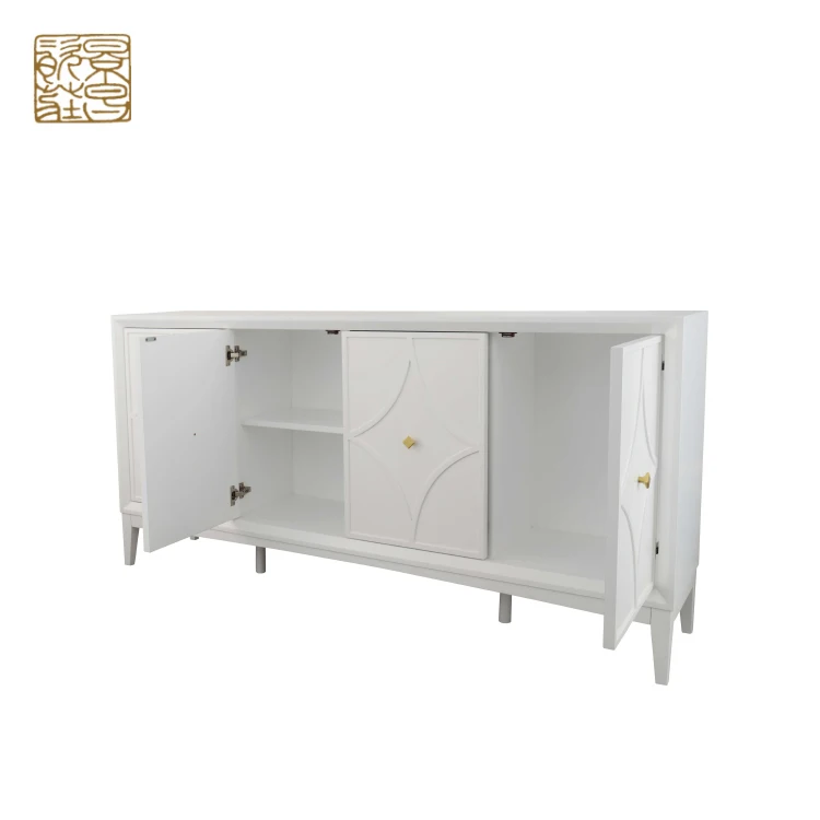 New Products style decorative wooden chest simple TV stand wood home decoration vintage beds furniture cabinet living room