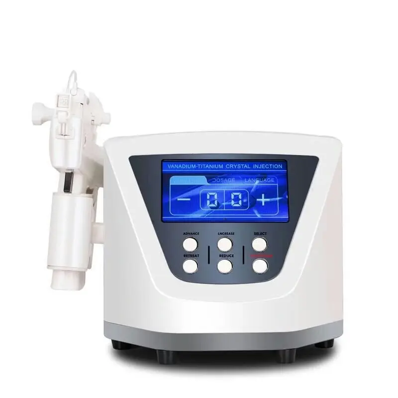 Painfree no-needle mesotherapy machine liquid pressured inject skin rejuvenation beauty machine