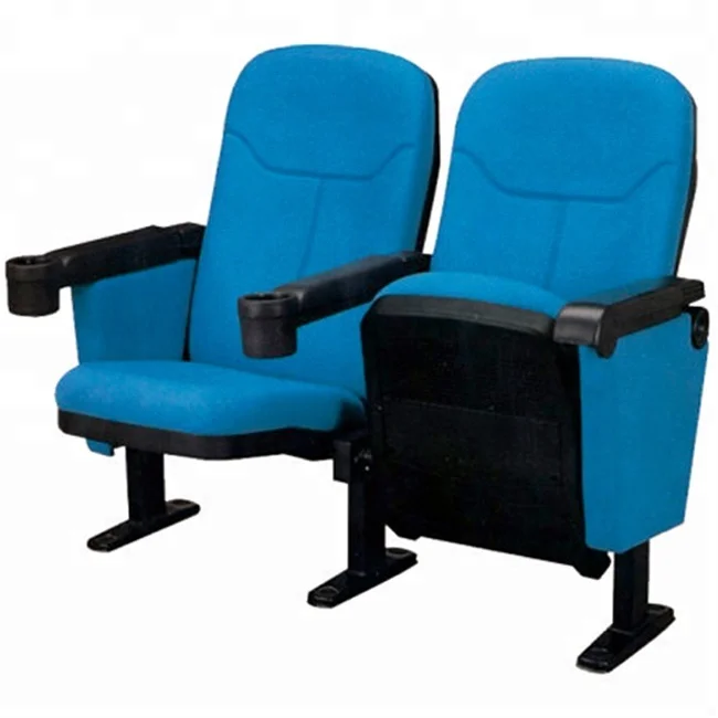Folding Theater Chairs Film Seat For Cinema Price Fixed Public Auditorium Hall Seating Bench