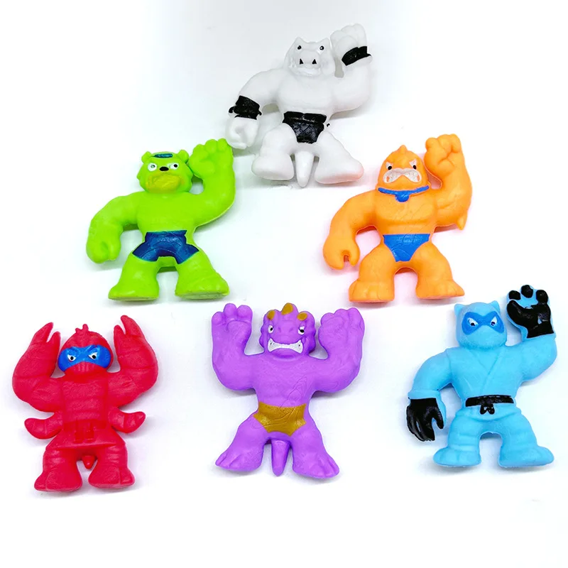 New style TPR Soft Rubber Toys Squish Monster Shape Boys And Girls Adult Squeeze Stress Relief Fidget Toys