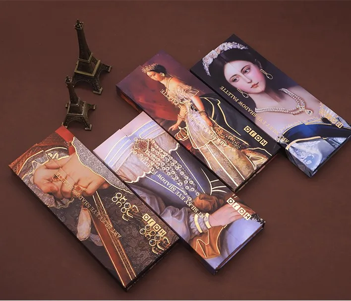 Лучшие продажи 12 видов цветов покраска роялти тени для век Палитра Блеск матовые тени для век макияж водонепроницаемый косметика