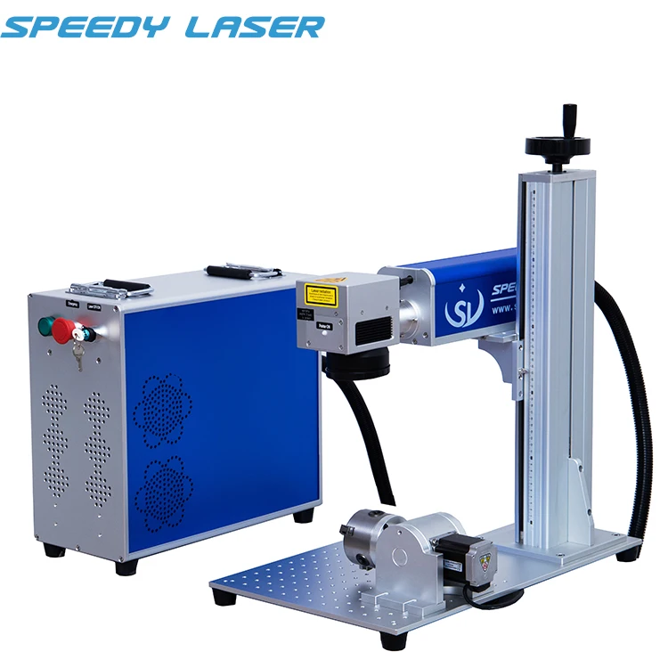 Nanjing Speedy Laser Color Marking on Stainless Steel JPT Mopa M7 Fiber Machine