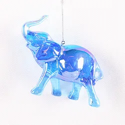 Christmas Plastic Elephant Ornament