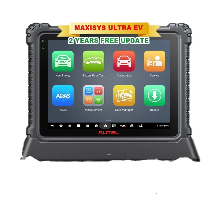 Global autel maxisys ultra ev maxi system ms 909 919 with evdiag kit electric high voltage key tool program diagnostic scanner