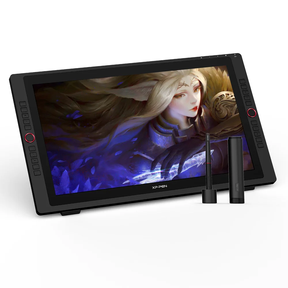 
XP-PEN Artist 24 Pro 23.8 Inch 8192 Battery Free Stylus 2K QHD Display Digital Graphics Drawing Pen Tablet Monitor 