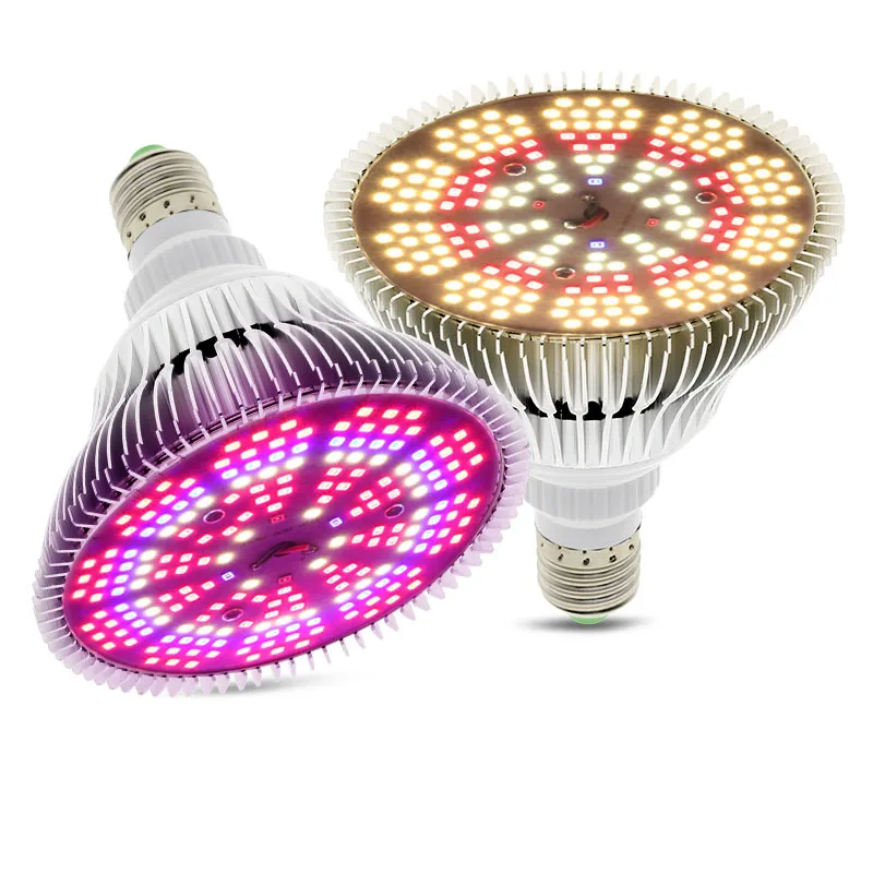 Cusomik 20w spot red blue white full spectrum with remote control 0-100% dimming and   timing IP 65 led grow light bulb