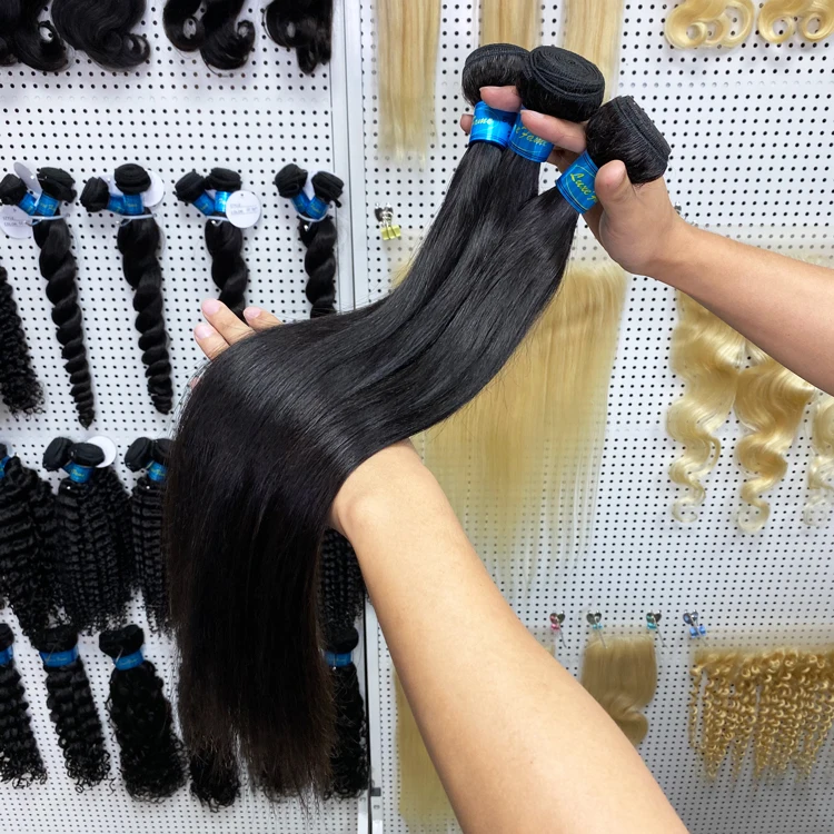Guangzhou Hair Factory Straight Indian Virgin Human Hair,10a 12a Human Hair Bundle,Indonesia Hair Raw Hair