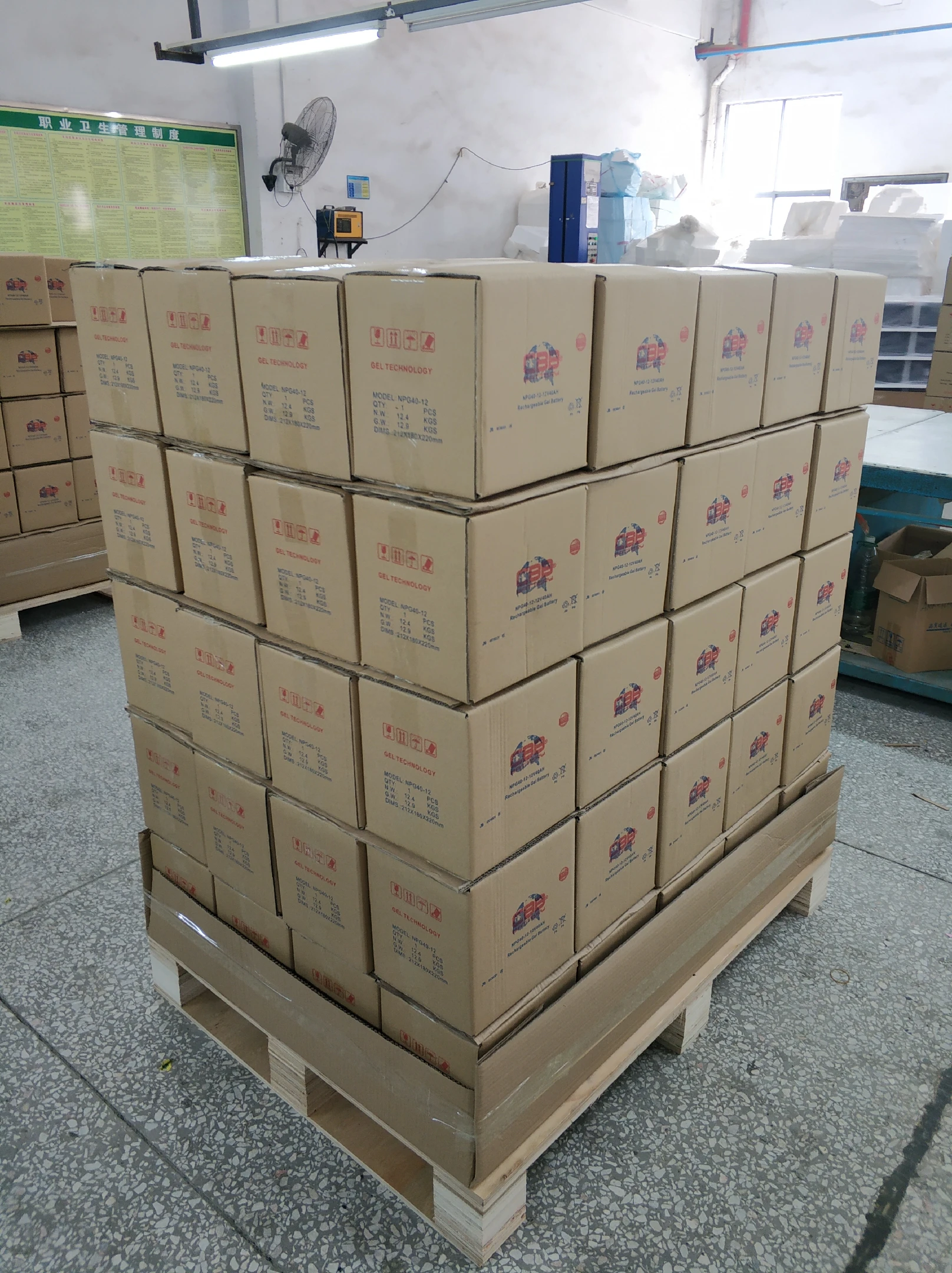 Оптовая продажа Высокое качество Хорошая цена 250Ah 12 В глубокий цикл солнечной гелевой батареи